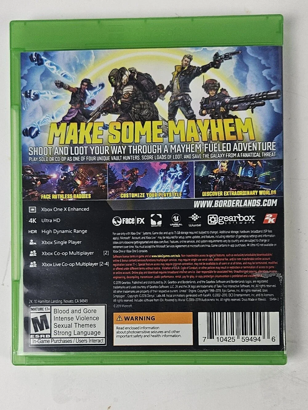 Borderlands 3 - XBox One